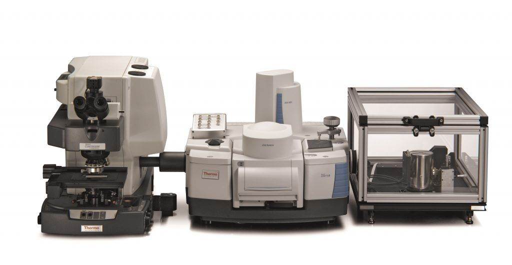 Connection of the Continuum microscope and the Nicolet iS50 FT-IR spectrometer